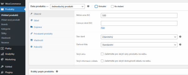 Woo Product Details Control