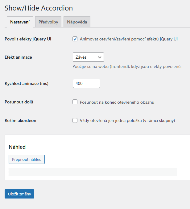 Show/Hide Accordion by MediaArt 2 Sgov/Hide Accordion by MediaArt - screenshot-1.png
